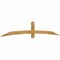Ekena Millwork Bellingham Rough Sawn Timber Gable Bracket, Western Red Cedar, 108"W x 18"H x 2"D x 4"F, 4/12 Pitch GBW108X18X0204BEL00RWR - alternate 5